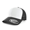 Trucker Mesh Cotton Twill Snapbacks White Black